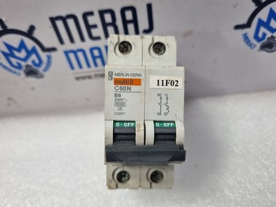 Merlin Gerin C60N B6 Schutzschalter multi9 230V