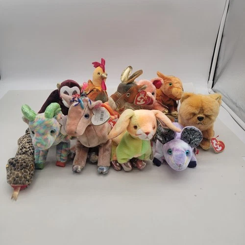 TY Beanie Babies ZODIAC Set 2000' Complete 12 Plush Chinese NewYear VTG NOS