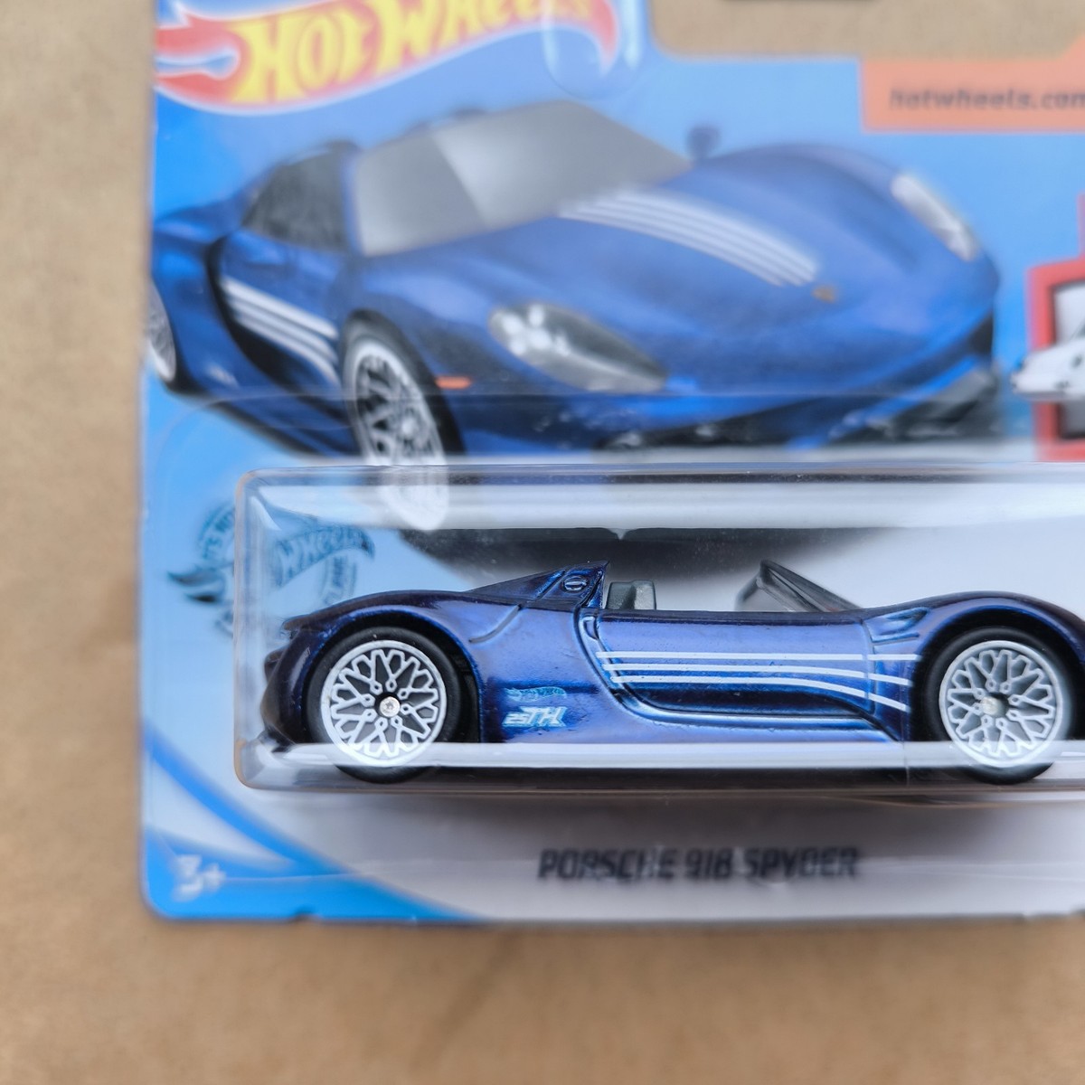 Hot Wheels SHORT CARD 2020 PORSCHE 918 SPYDER STH SUPER TREASURE