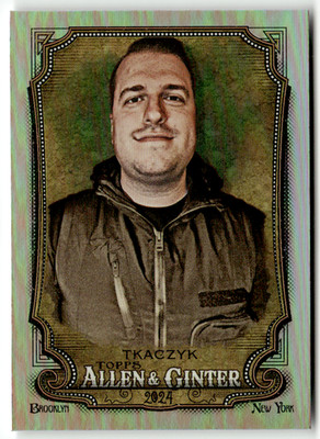 2024 Topps Allen & Ginter MLB No. 297 Andrew Tkaczyk Holofoil