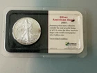 2003  American Silver Eagle 1 oz .999 silver Encapsulated by Littleton Coin