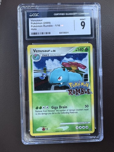 Venusaur graded CGC 9 for sale on eBay