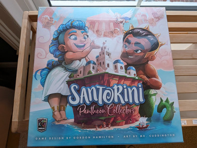 Santorini Pantheon Edition Brettspiel - Neu eingeschweißt