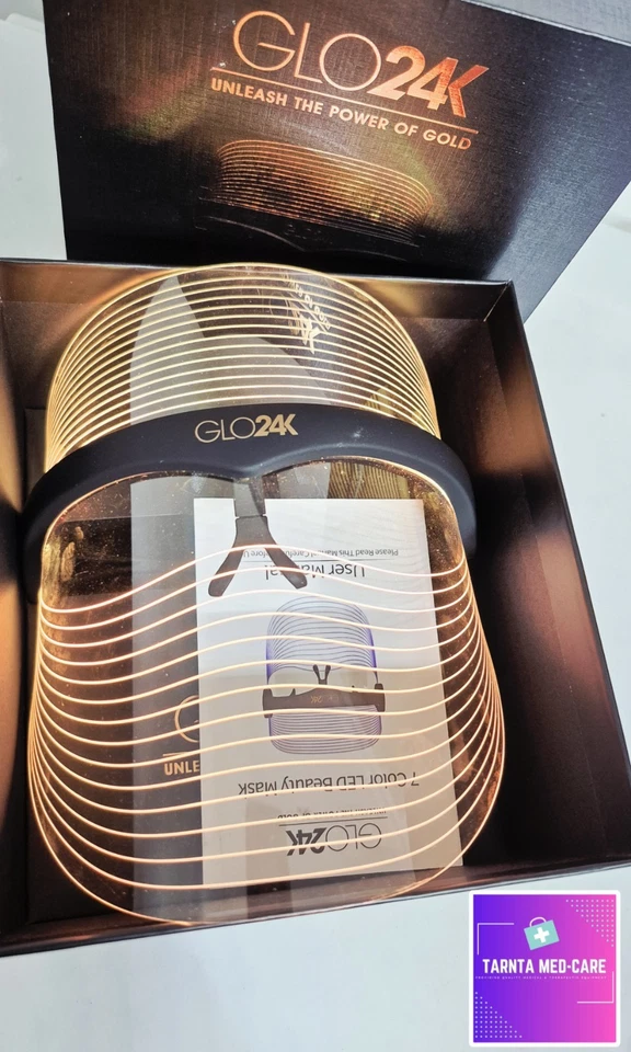 GLO24K 7 Color LED Beauty Mask - Image 3 of 4