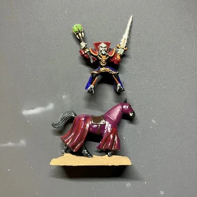WARHAMMER Vampirfürsten / Undead / Mounted Necromancer/ Nekromant auf Pferd - Bild 1 von 2