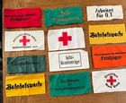 12 GERMAN WW2 ARMBANDS JOB LOT