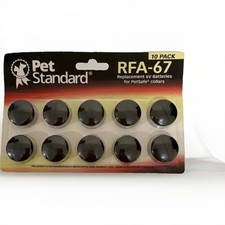 Pet Standard RFA-67 6V Replacement Batteries for Dog Collars 10 Pack