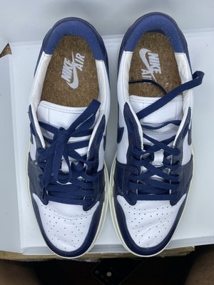 Nike Air Jordan 1 Low Golf DH7004-141 White Midnight Navy US 10.5 EU 44.5 SH0017
