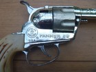 Vintage Mattel  FANNER 50 Diecast CAP GUN w/FANNER 50 Leather Holster & 4 Bullet — photo 5