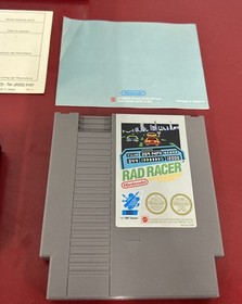 Nintendo Nes RAD RACER Mattel Version 