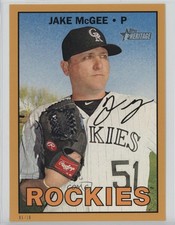 2016 Topps Heritage High Number 5/10 Jake McGee #605 2d9