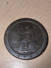 High Grade 1797 George III Cartwheel Twopence - Uncirculated Condition