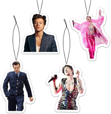 Singer Star Lufterfrischer Kartenanhänger (4er Pack erfrischender Eisduft). Musik Geschenke