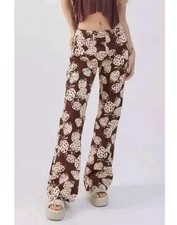 BDG Jeans Urban Outfitters SZ 10 30 X 32  Denim Strawberry Pants 90s Bootcut Y2K