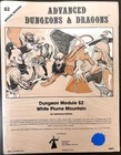 TSR 9027 - AD&D White Plume Mountain Dungeon Module S2 - NEW IN SHRINK! RARE!