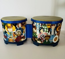 Remo Rhythm Club Bongos 5" and 6" Diameter Kids Musical Instrument