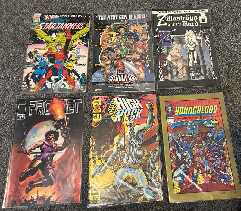 Job Lot Vintage Mixed Comics