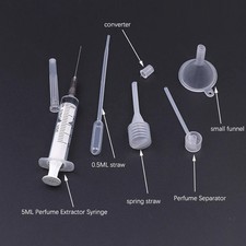 12pcs/Set Perfume Dispenser Refill Diffuser Syringe Straw Dropper Funnel Tools