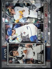 2026 Topps Series 1 Diamante Foil #204 League Leaders Judge Bichette Wilson