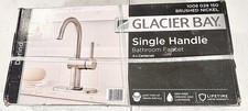 Home Glacier Bay Dorind Single Hole 1-Handle Bathroom Faucet Brushed Nickel SEALED