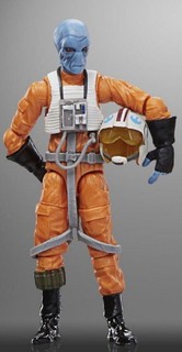 New Republic X Wing Pilot Figure #2 Ahsoka VINTAGE Collection Star Wars ...LOOSE