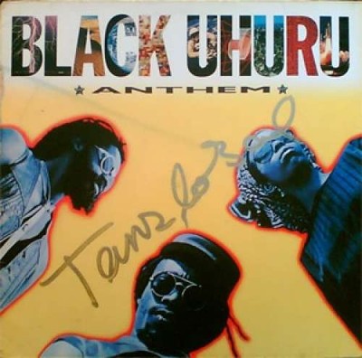 Black Uhuru - Anthem LP Album Vinyl Reggae Roots Reggae 0254