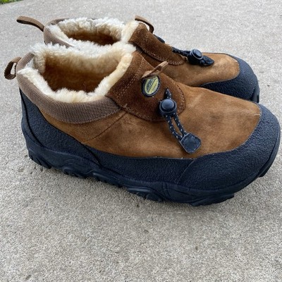 Cabela's Alaskan Guide Sz 10 Hickory Shearling WATERPROOF Insulated Sneaker Boot