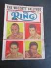 THE RING BOXING MAGAZINE MAY 1952 JERSEY JOE WALCOTT & ROCKY MARCIANO COVER