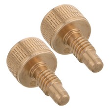 2Pcs Durable Brass Billiard Cue Weight Screws for Pool Cue Repair Accessories