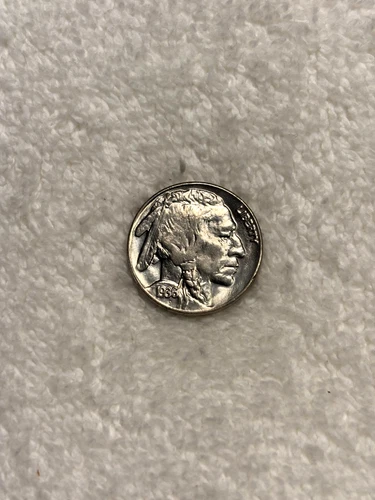 1936-D Brilliant Uncirculated Buffalo Nickel... SOLID GEM++. See Photos!
