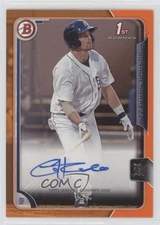 2015 Bowman Prospects Auto Orange 7/25 Connor Harrell #PA-CH Auto sh7