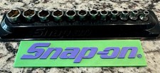 Snap On 1/4 Drive 6 Point Socket Set Metric