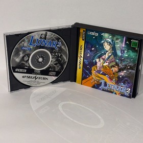 Lunar 2: Eternal Blue  SEGA SATURN Japan w/ Spine Card