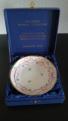   Augarten Wien Porzellan Teller   Zierteller -wie neu-