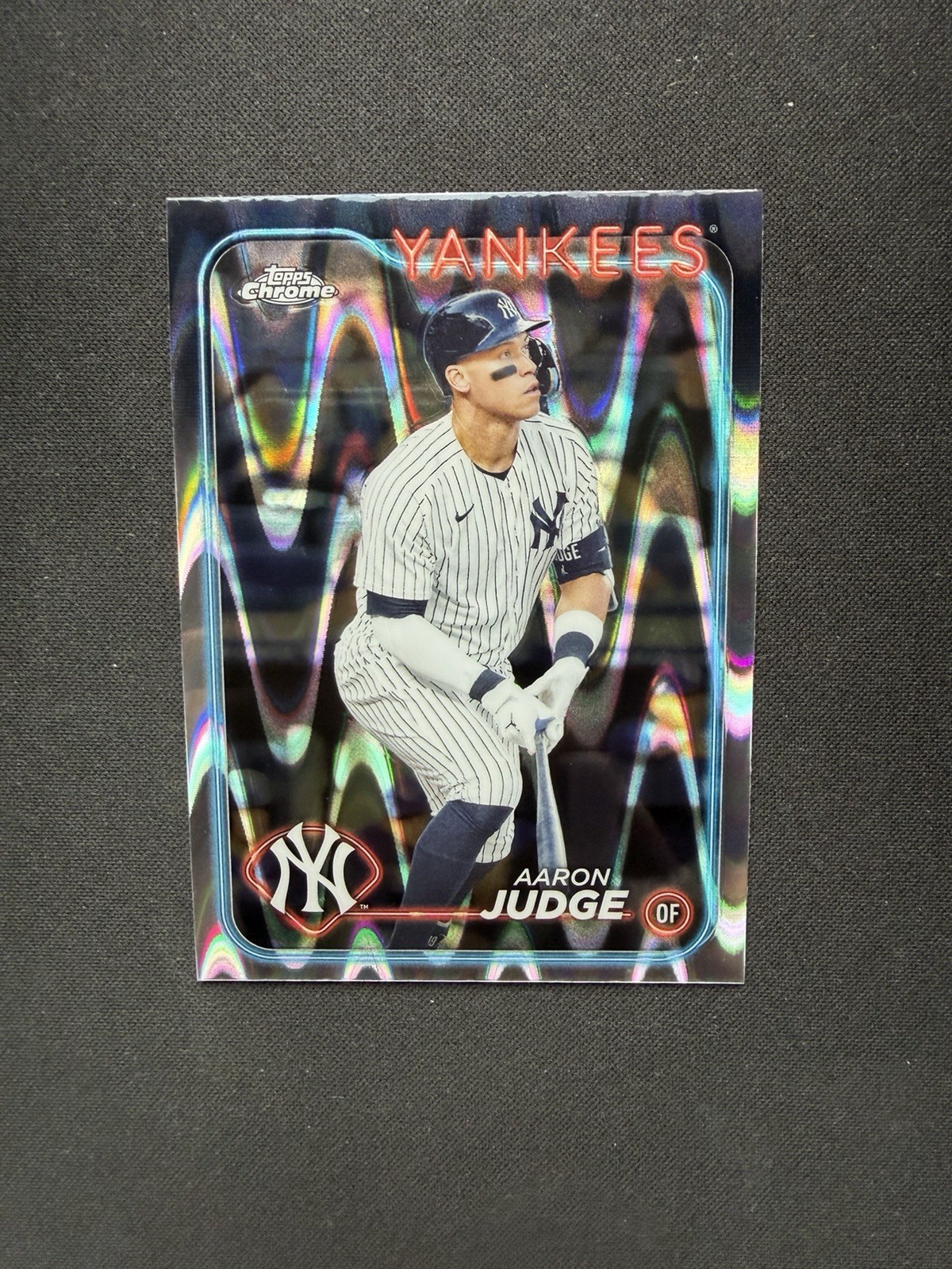 2024 Topps Chrome - Aaron Judge #50 RayWave Refractor