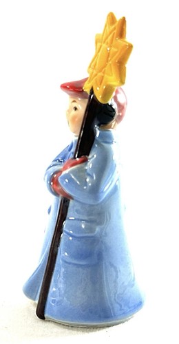 "Estatuilla vintage de niño de Navidad Goebel con estrella de 4,5"" de alto Alemania Occidental 13 916" - Imagen 4 de 6
