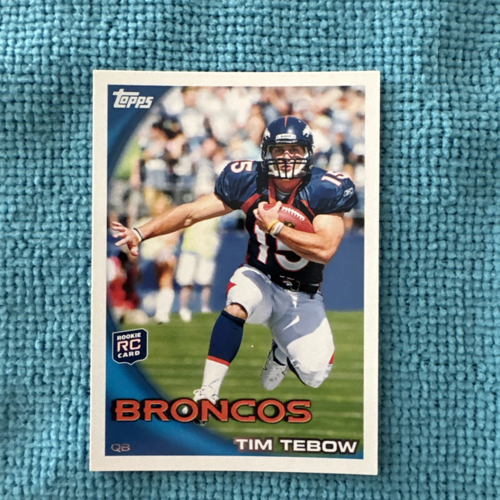 Tim Tebow trading card