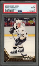2005-06 Upper Deck Rookie Class #1 Sidney Crosby PSA 9