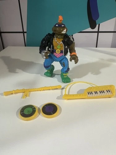 Vintage TMNT Donatello Punker Don (Playmates, 1991) Complete Unplayed Condition