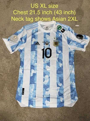 Argentina Size XL National Team Soccer Shirts for sale | eBay