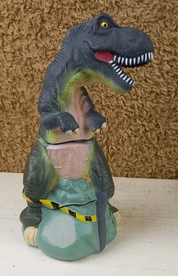 Lost World Jurassic Park T-REX 9'' Euromark Bubble Bath (Empty) 1997 PLEASE READ