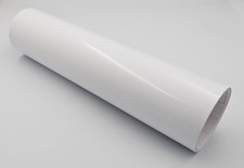 Gloss White Self Adhesive Vinyl Wrap - 3 Shades - Kitchen Worktops Cupboard Sign