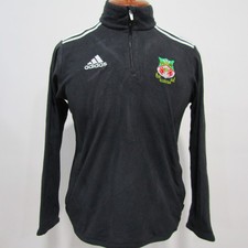 Adidas Men s Zipped Fleece Crew Black Chest Size 40/42 UK M Sku 8259