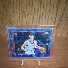 Topps Chrome Sapphire Brooks Barnhizer Rookie #295 2025 Oklahoma City Thunder 