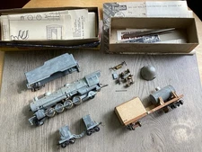 Assortment of model train parts And accessories