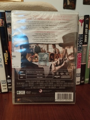 KILLING LINCOLN - Ridley Scott - DVD NEU SEALED. Mehrfachkauf Rabatte - Bild 2 von 2