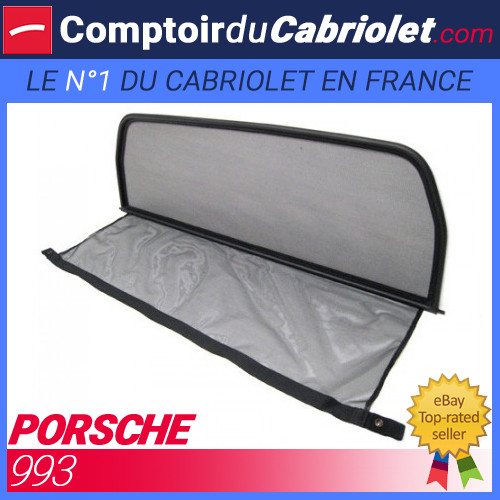 Filet saute-vent Porsche 993 idéal pour vos escapades et trajets routiers