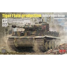 1/35 Rye Field #5101 Tiger I Late Villers-Bocage W/Wittmann Figure