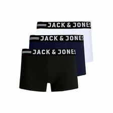 Jack and Jones Boxer Shorts 3 Pack Jersey Trunks Boxers