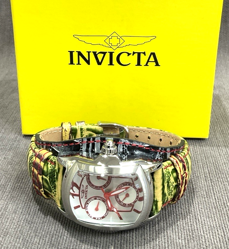 INVICTA Lupah 34mm Chronograph Quartz Women's Watch 12267 Silver & Gold INVICTA Lupah 34mm Chronograph Quartz Women's Watch 12267 Silver & Gold